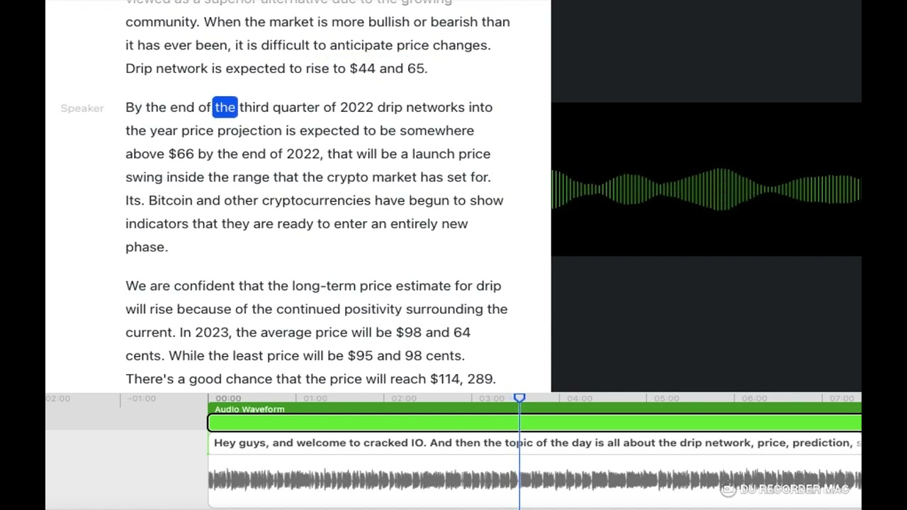 Drip Network Price Prediction what next?