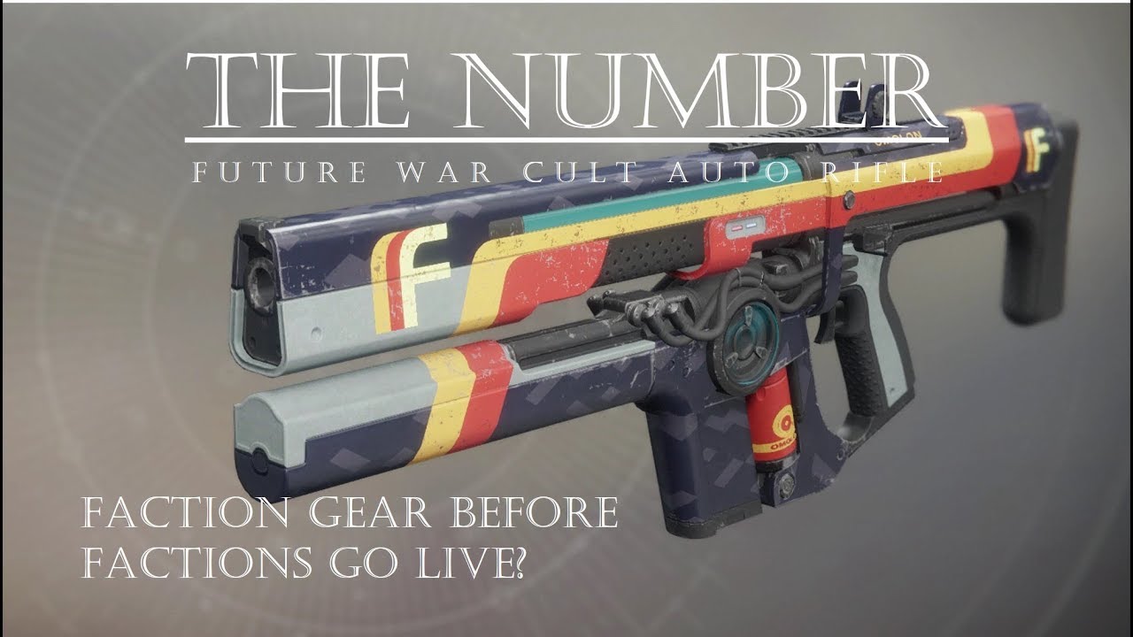 Destiny 2 - The Number - Future War Cult Auto! - PVP Gameplay Review