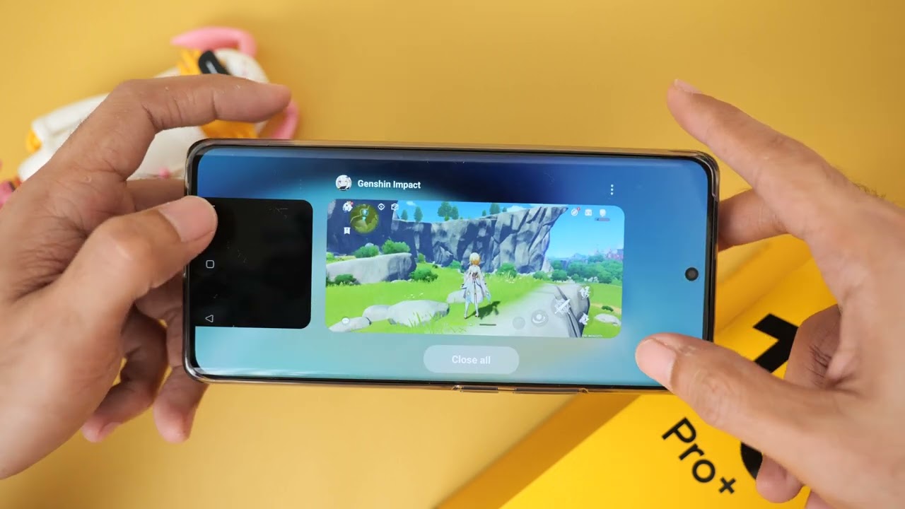 realme 10 Pro+ 5G gaming test: Genshin Impact, Diablo Immortal, Marvel Super War on max settings