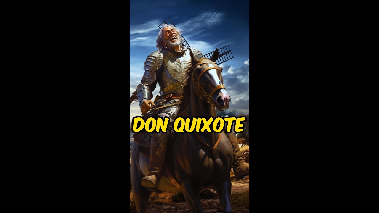Hilarious Don Quixote: A Comedic Twist on Cervantes' Classic Novel #trending #books #humor
