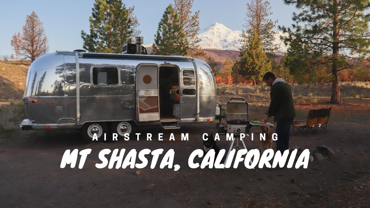 AIRSTREAM: ЖИЗНЬ В ДОРОГЕ || Гора Шаста, Калифорния. 3 кемпинга найдены в приложении The Dyrt