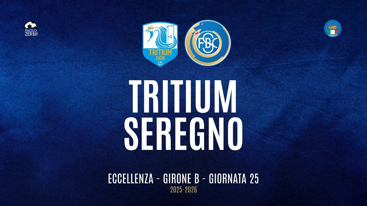 [HIGHLIGHTS] Eccellenza Girone B 25/26 | Giornata 25 | Tritium - Seregno
