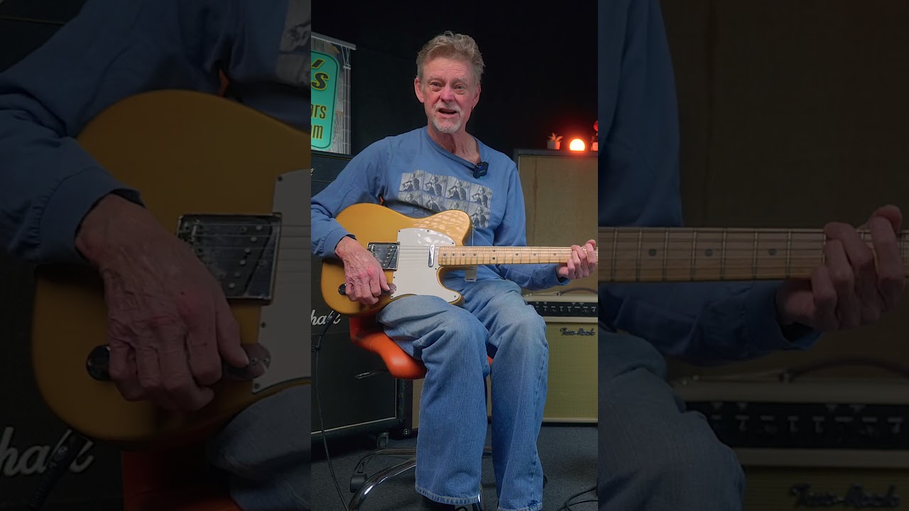 1971 Fender Telecaster (Firemist Gold) Thru a 1957 Fender Harvard 5F10 #fender