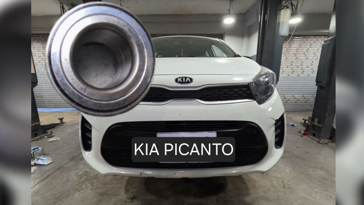 front wheel bearing replacement ... kia picanto