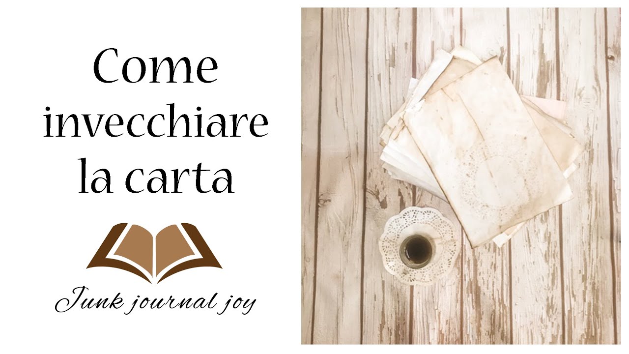 come invecchiare la carta 2020 + 4 segreti svelati | JJ#139