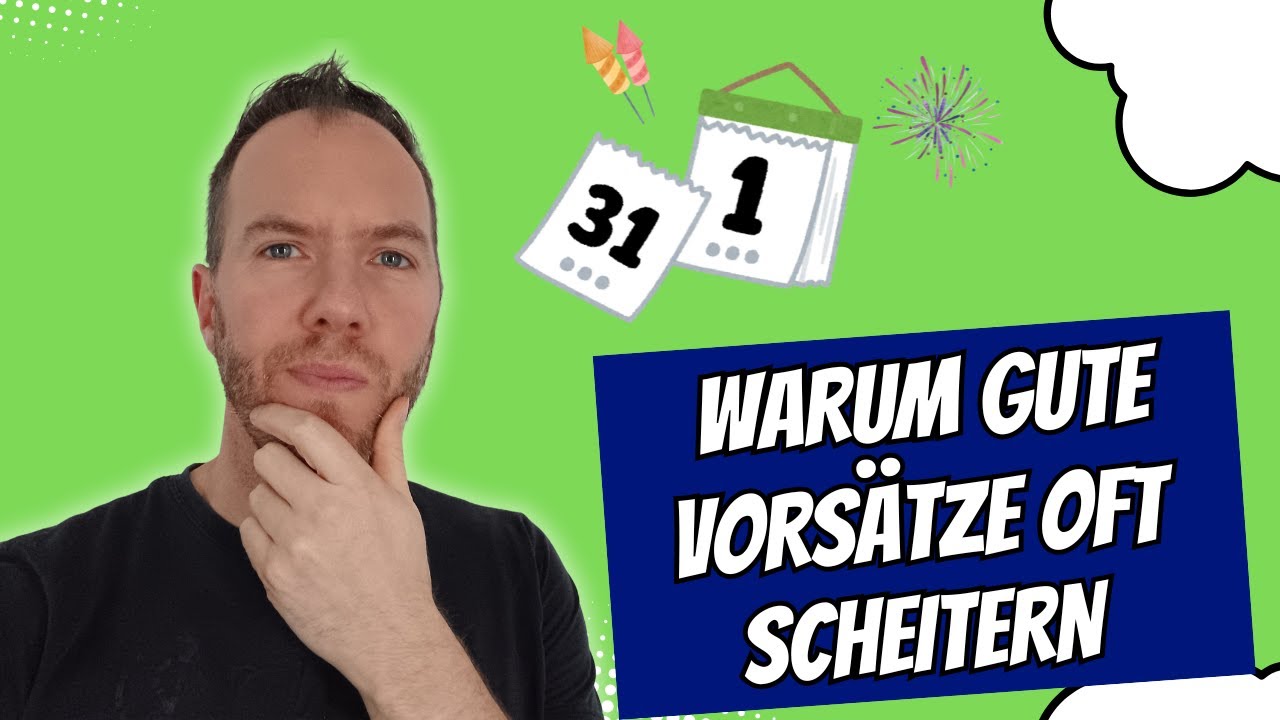 Warum Neujahrsvorsätze so oft scheitern - und was du stattdessen brauchst