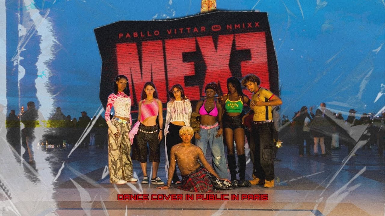 PABLLO VITTAR FT. NMIXX 'MEXE' Dance Cover in Public by Elsy's Dance.