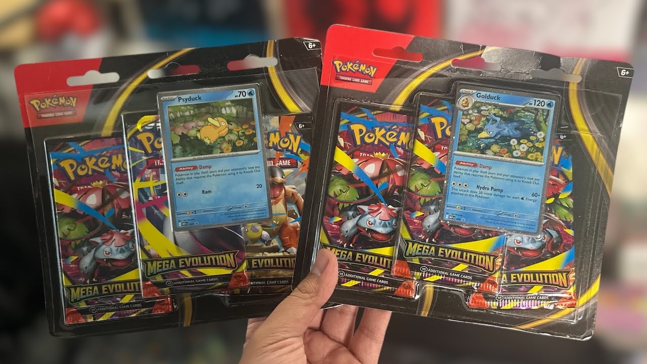 Гарантированные хиты!? Открываем блистер Mega Evolution из 3 штук