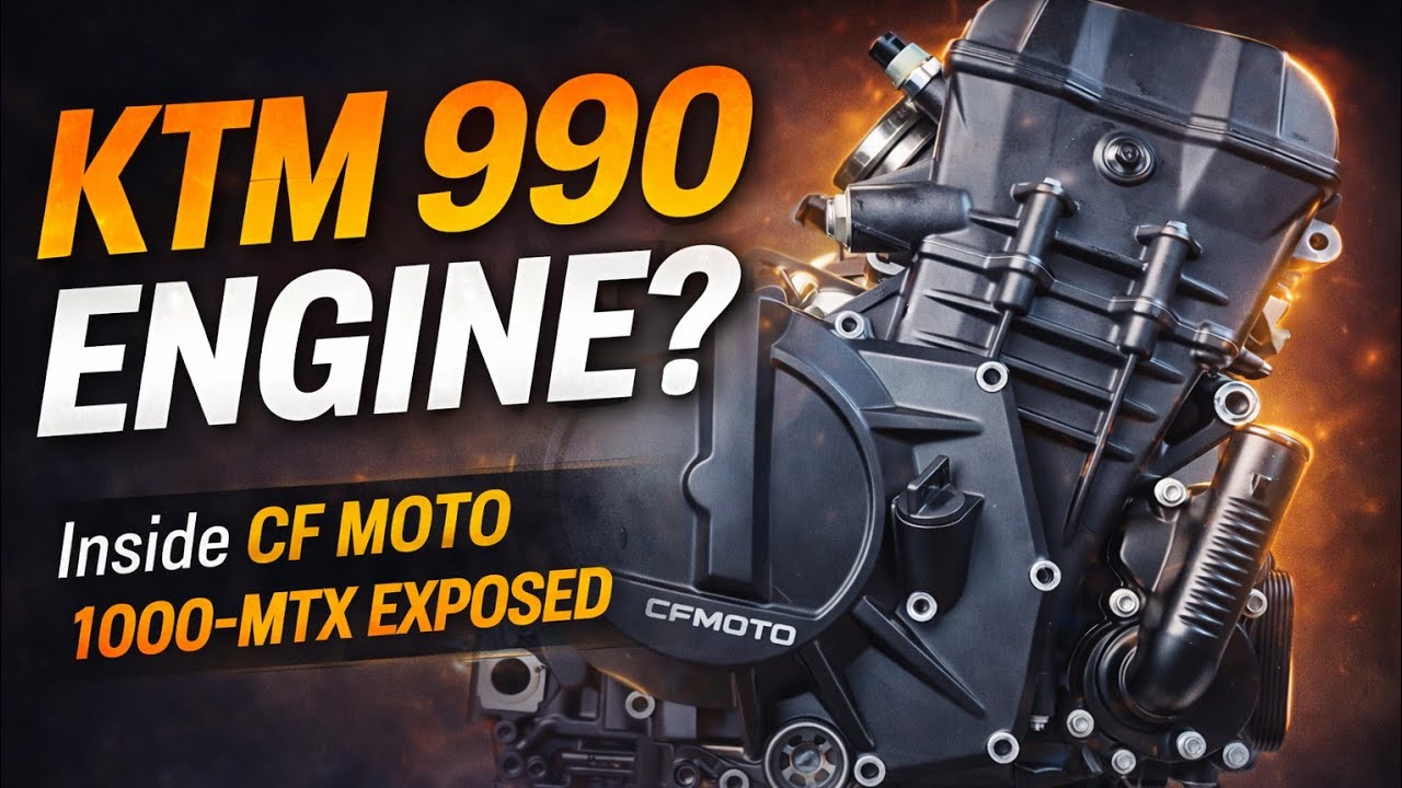 Внутри двигателя CFMOTO 1000MTX – ДНК KTM или нет?