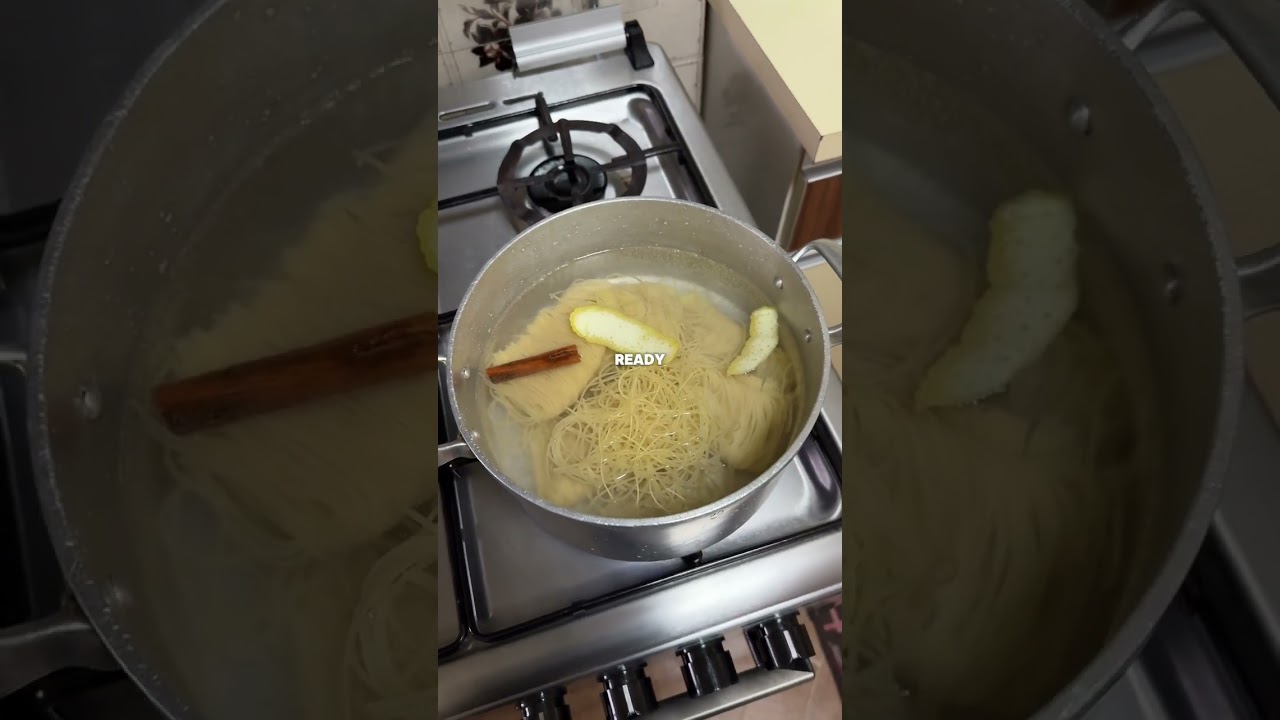 Sweet Noodles/Aletria Recipe