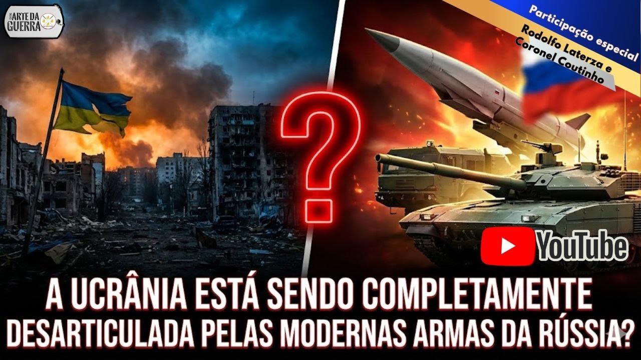 A Ucrânia está sendo Completamente Desarticulada Pelas Modernas Armas da Rússia?
