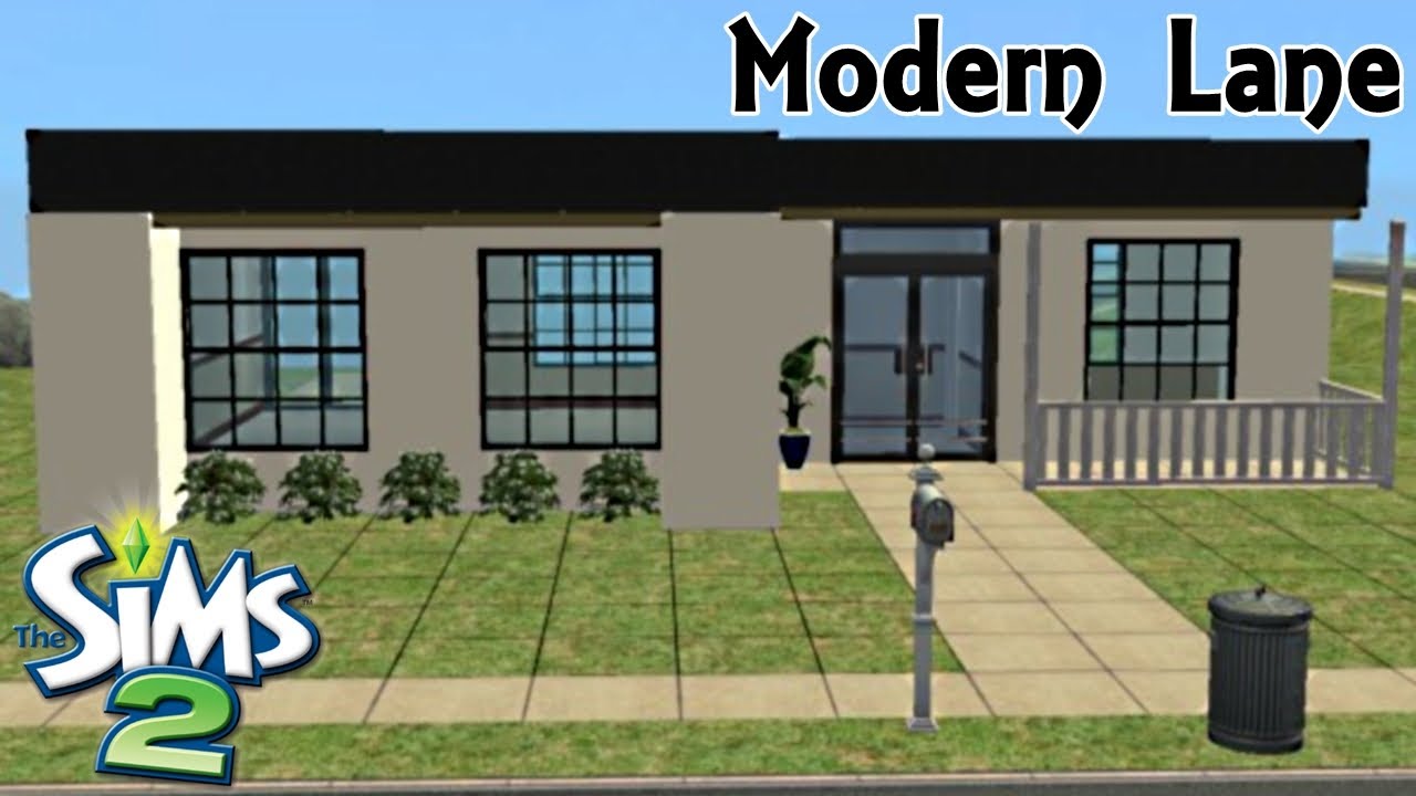 The Sims 2 | House Build - Modern Lane