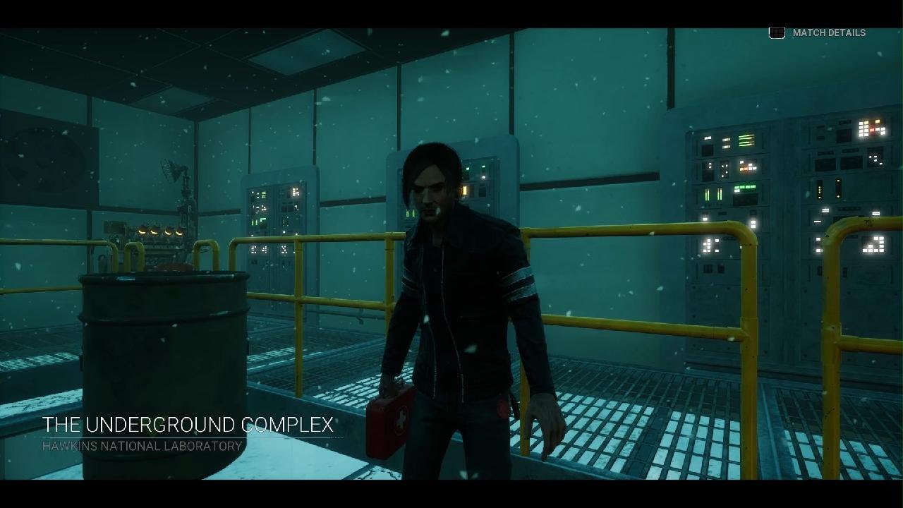 Dead by Daylight_ playing  with leon  in the upside-down world and a win