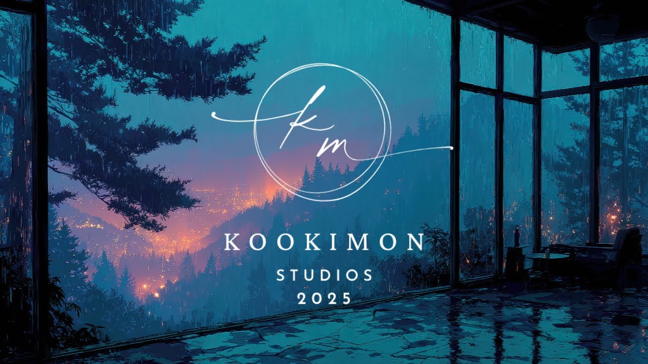 🌧️ Japanese Mountain Rain at Night | Relaxing Anime Ambience (10 Hours)