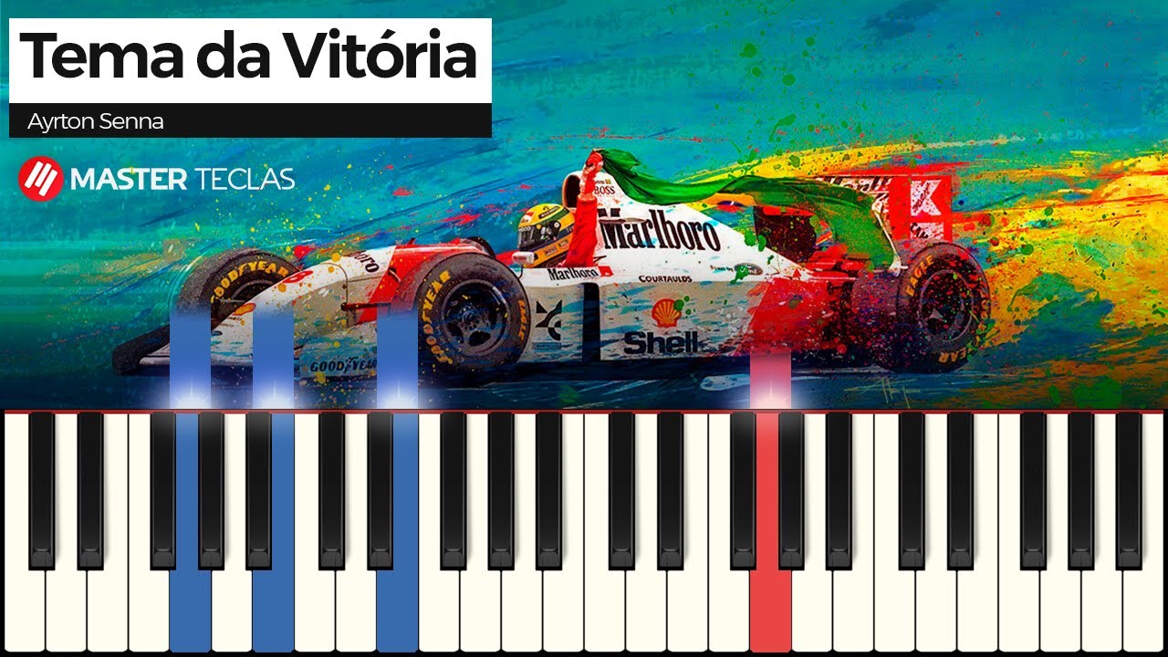 Tema da Vitória - Ayrton Senna | Piano Tutorial