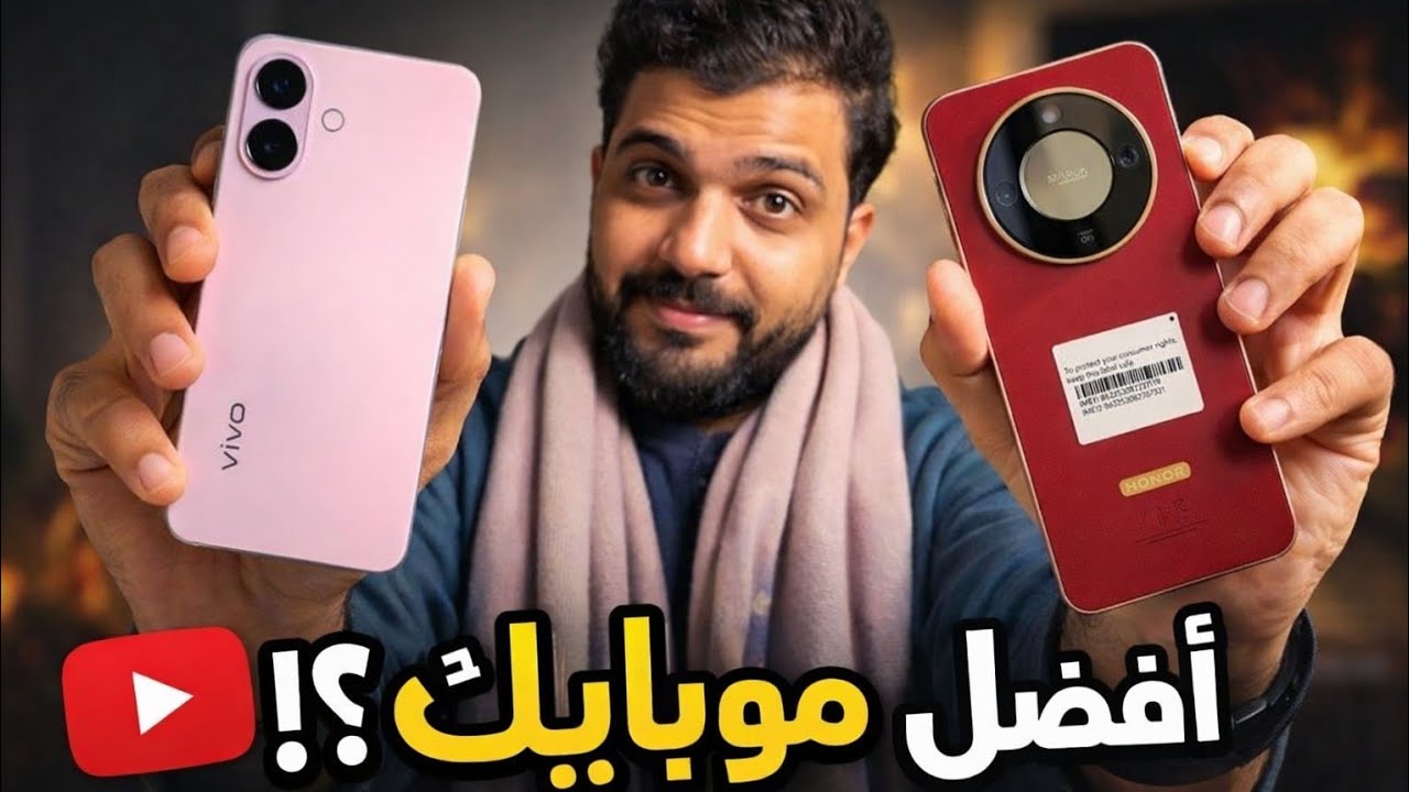 تشتري HONOR X9D ولا Vivo V60 Lite؟ أفضل موبايل بـ 15000 جنيه | 300 دولار 