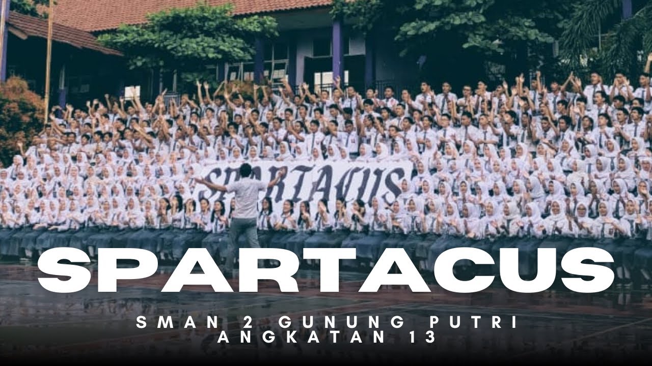 VIDEO ANGKATAN SPARTACUS | ANGKATAN 13 | SMAN 2 Gunung Putri
