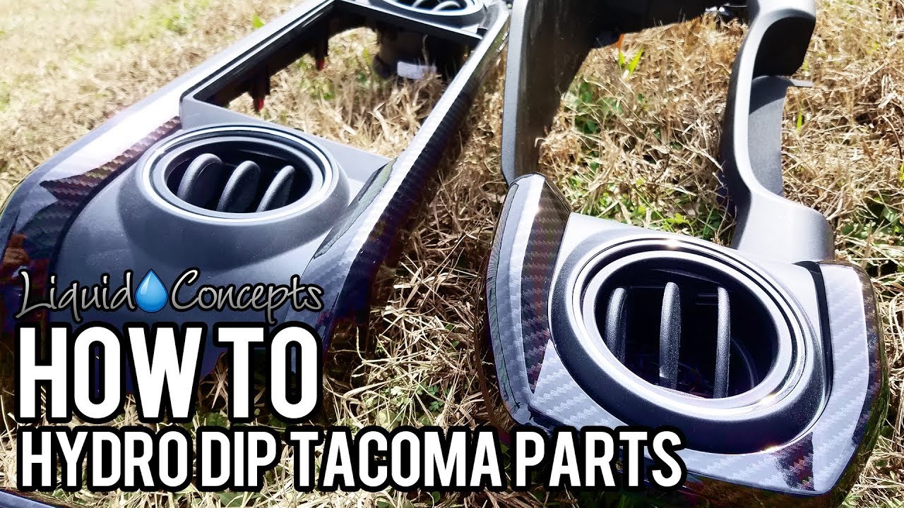 КАК ГИДРОПОКРЫТЬ ДЕТАЛИ TOYOTA TACOMA! | Liquid Concepts | Еженедельные советы и рекомендации