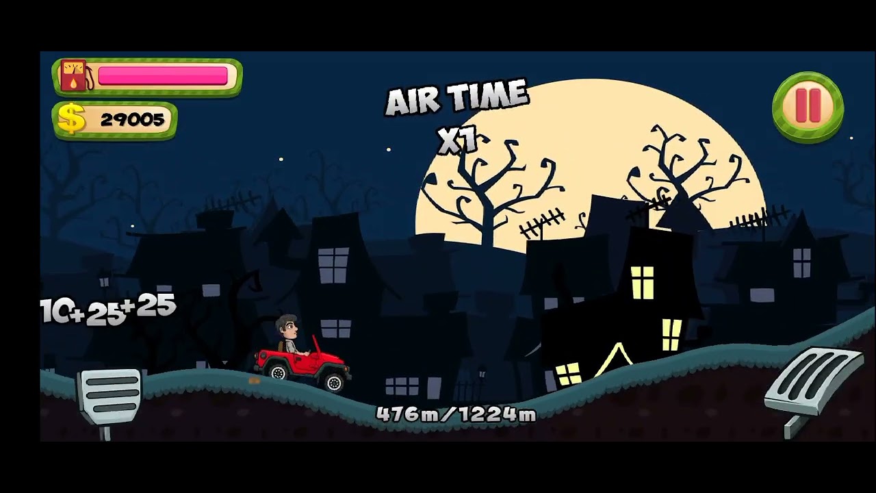 Hill climb Racing New record😱