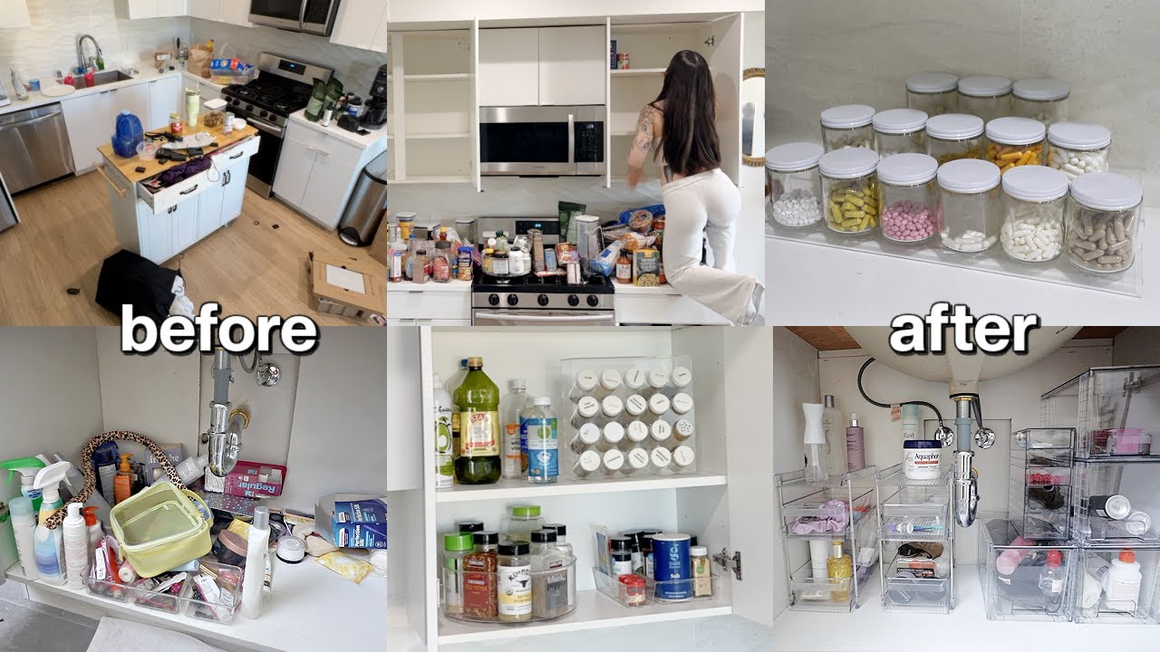 Deep Cleaning/Extreme Organizing My Messy Apartment