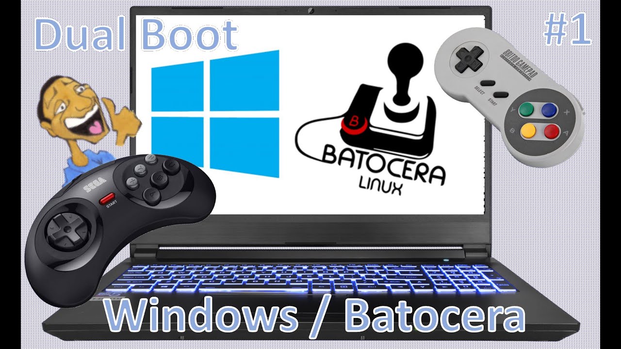 Pleilleur's Choice #1 Dualboot Windows 10 and Batocera