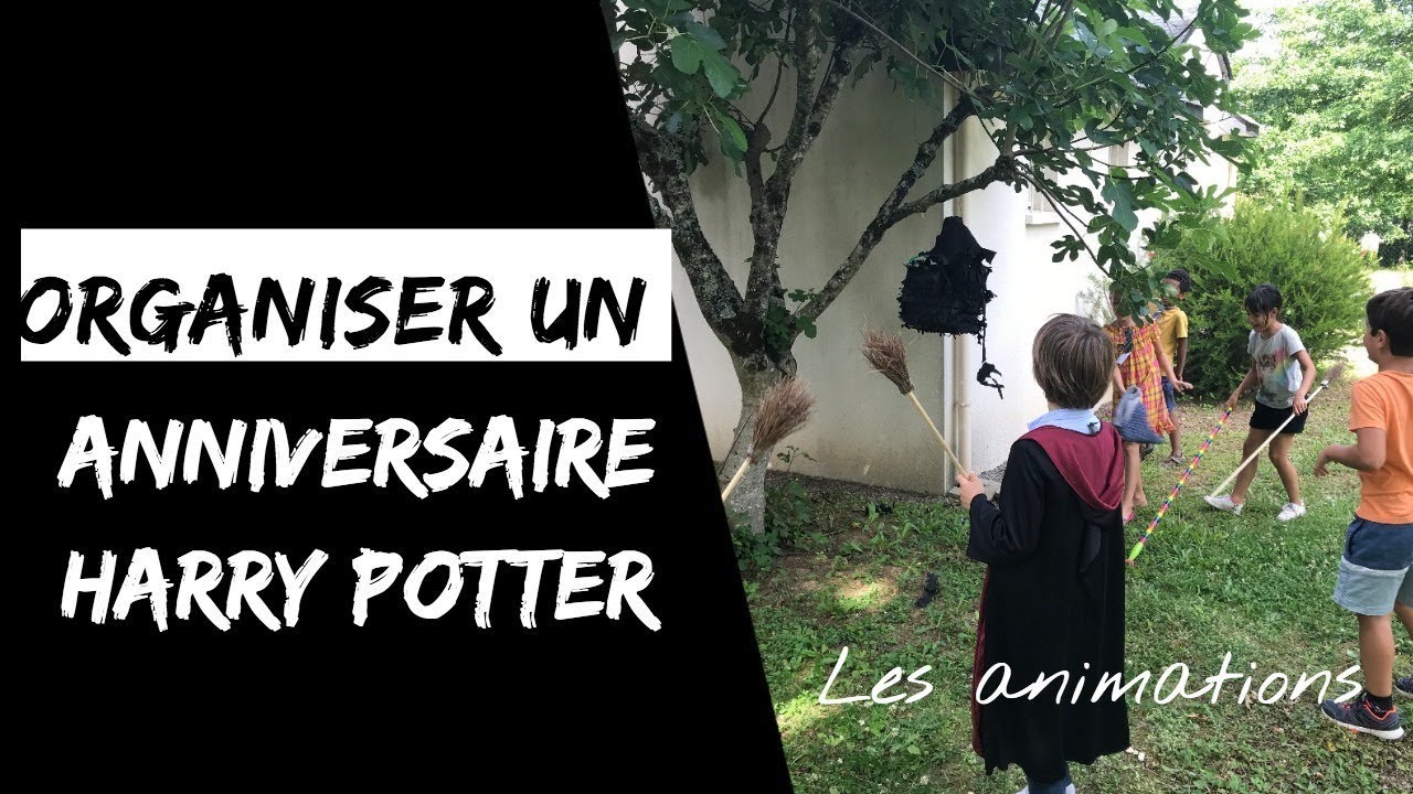 Anniversaire Harry Potter - 8 idées d'animation