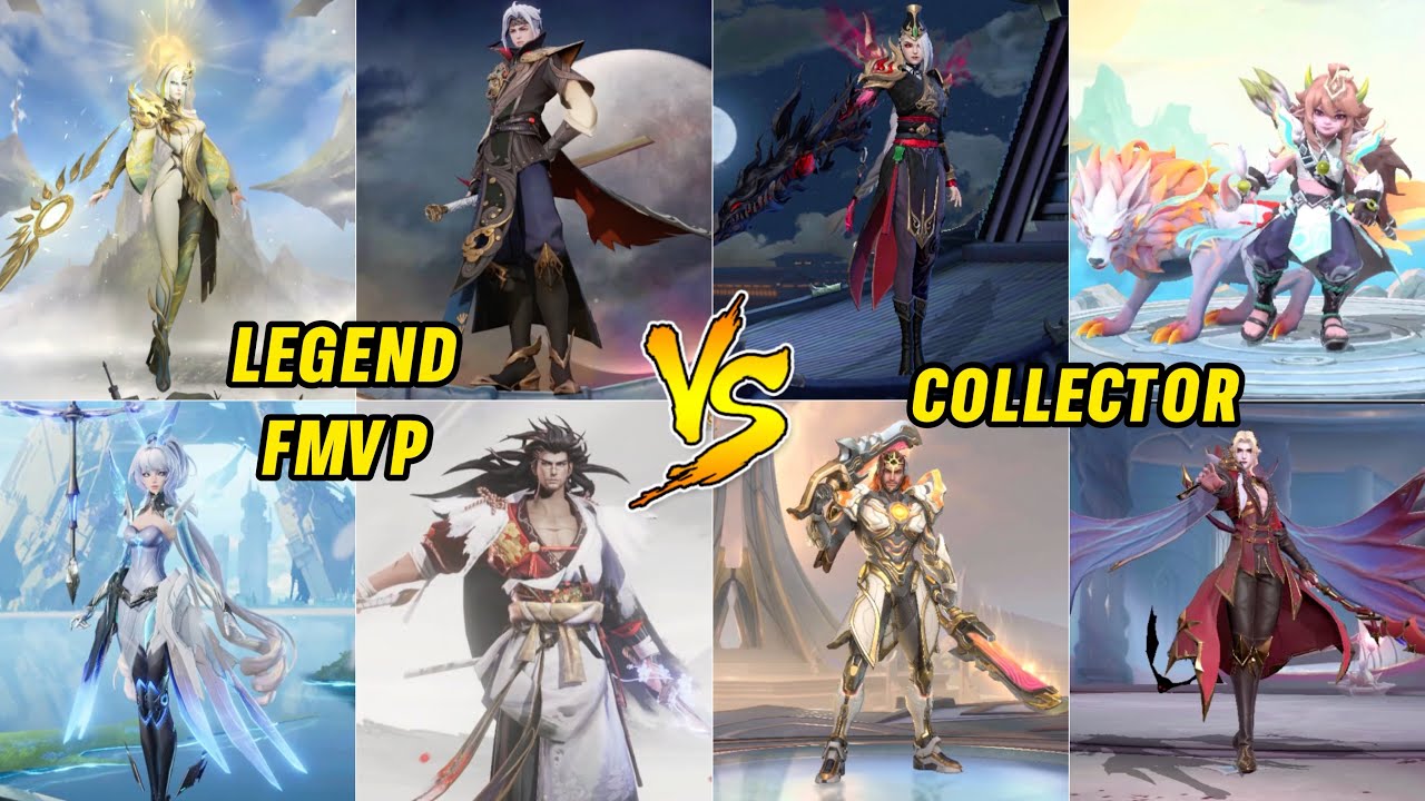 MLBB vs. HoK/KoG: Legend & FMVP Skin vs. Collector Skin Showdown - Ultra HD