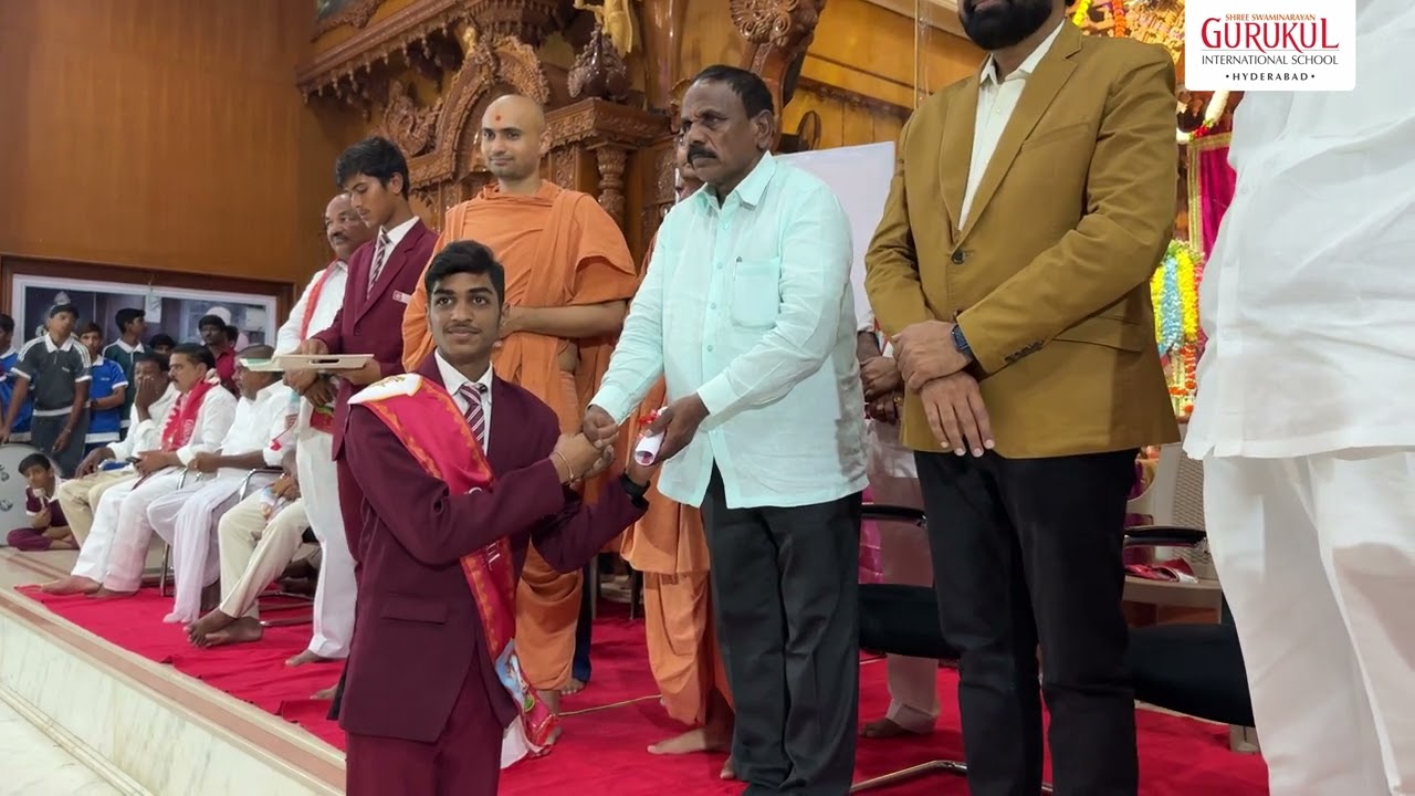 Investiture Ceremony 2023 | Gurukul Hyderabad | Shree Swaminarayan Gurukul International School