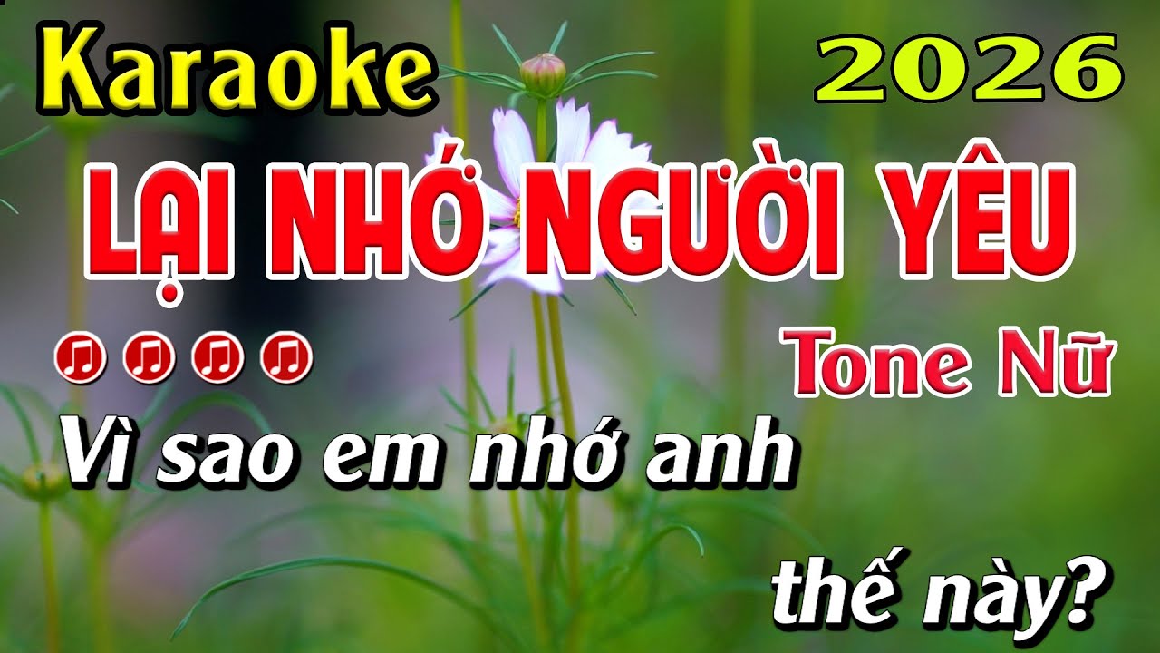 Karaoke Lại Nhớ Người Yêu Ebm - Beat Mới 2026 - Karaoke Quốc Nguyên