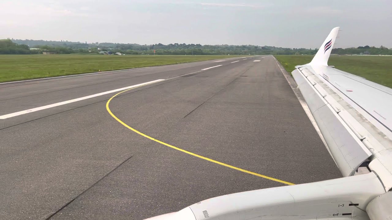 Eastern Airways E170 takeoff - Southampton (SOU/EGHI)