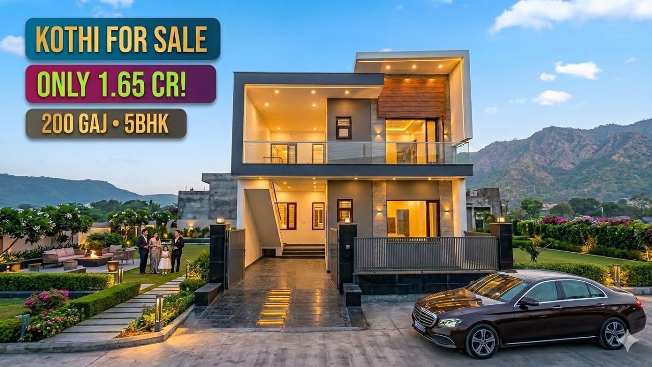 KOTHIII FOR SALE IN KHARAR AT JUST 1.65CR 