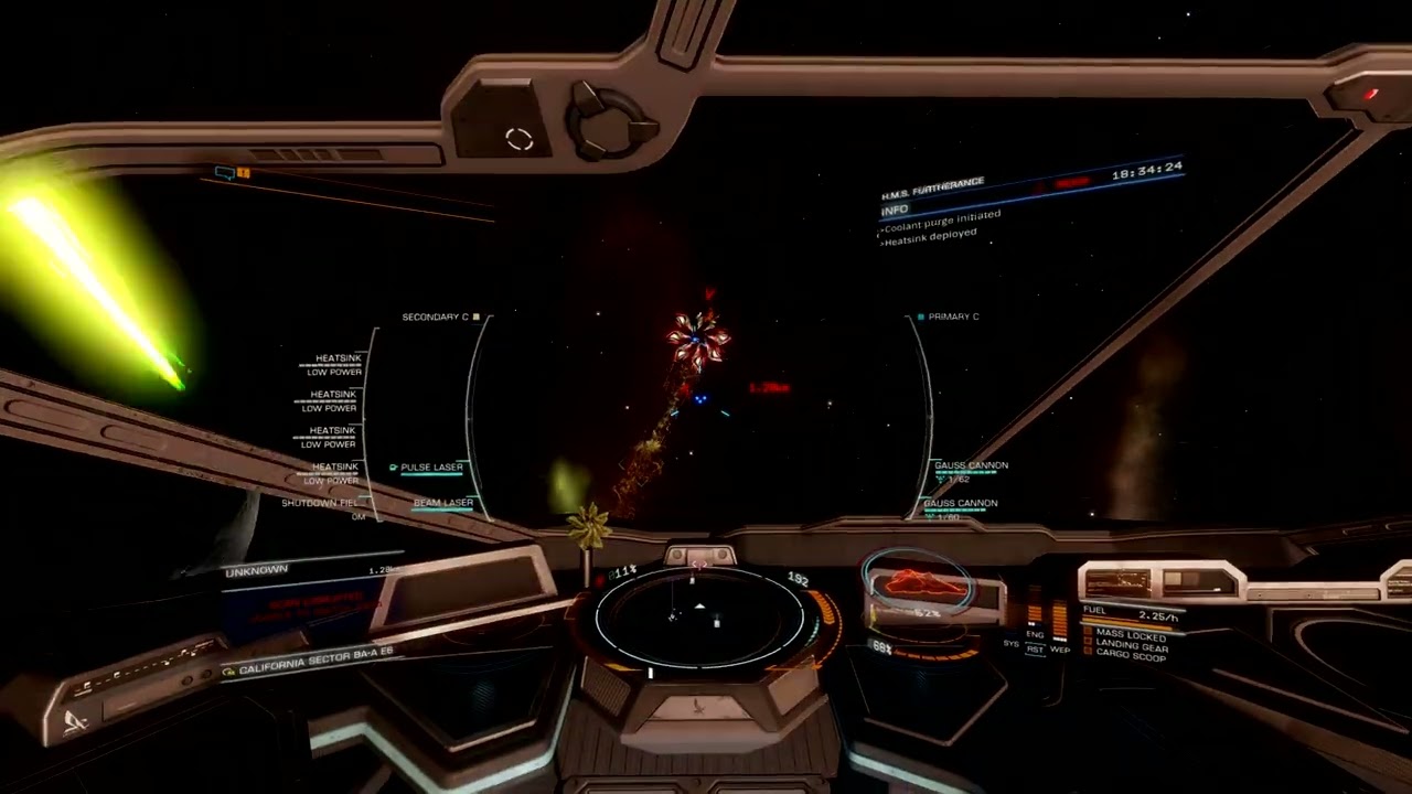 Python MK II cursed build vs Cyclops | Elite: Dangerous