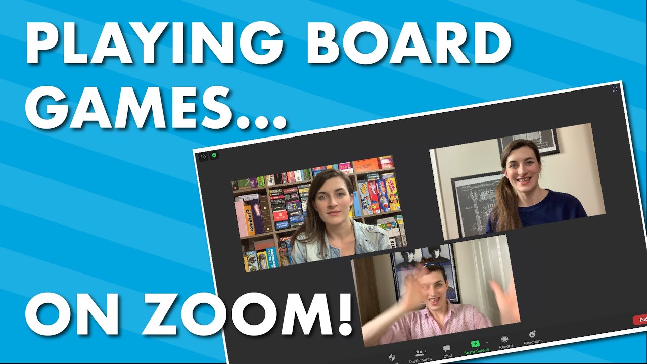 PLAY THESE ON ZOOM! Modifying Your Favorite Board Games for Your Next Virtual Game Night | UGStudios