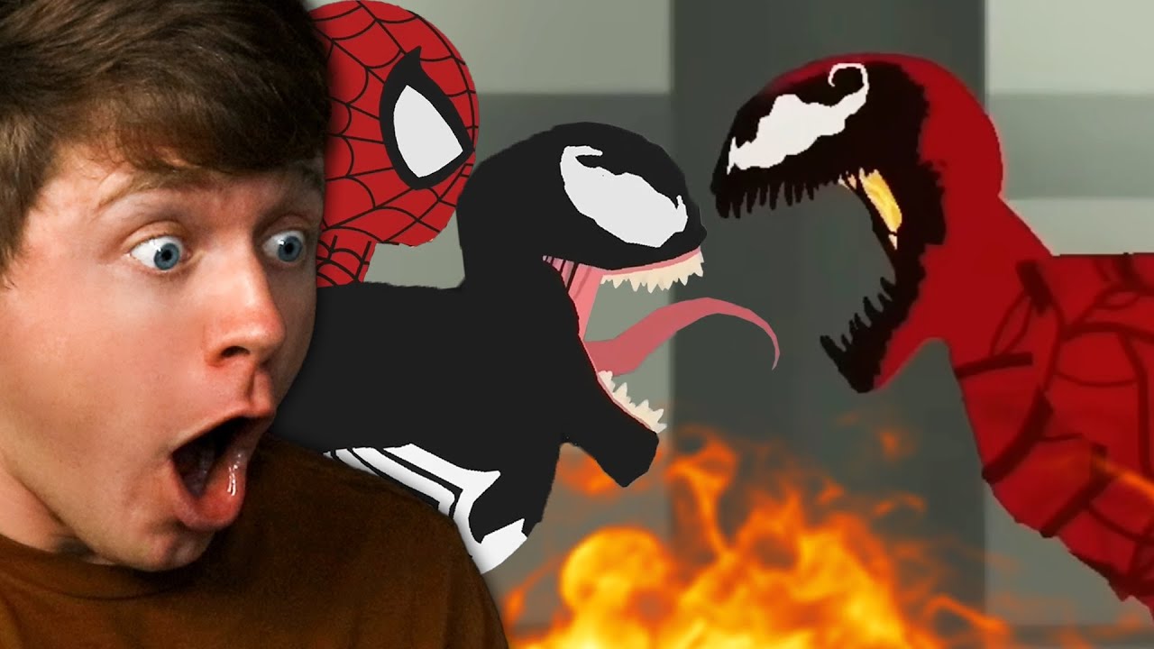 SPIDERMAN x VENOM vs CARNAGE the MOVIE!