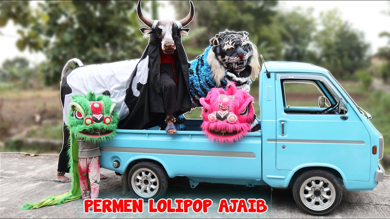 film pendek | BARONGAN GALAK BANTENGAN LEPAS!! satu kampung kabur semua [ Ngakak poll ]  LOLIPOP