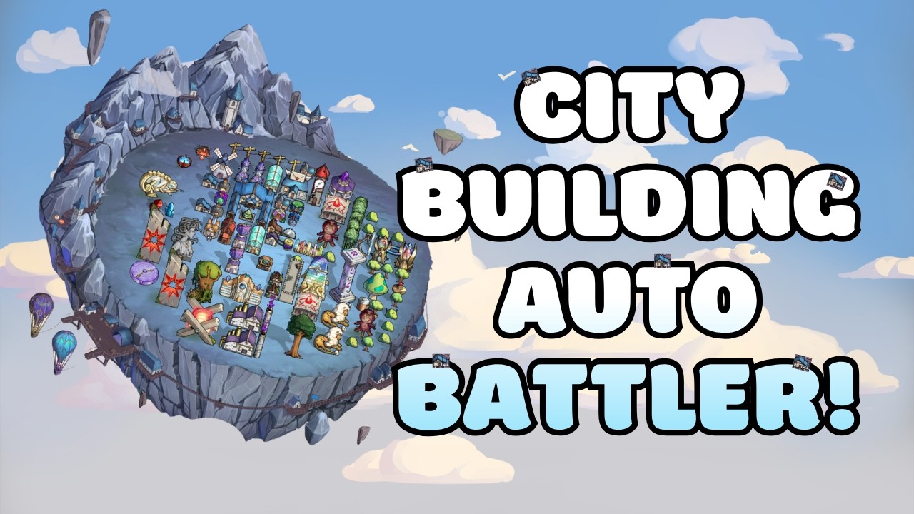 An Incredible Town Building Twist To The Auto Battler Genre!