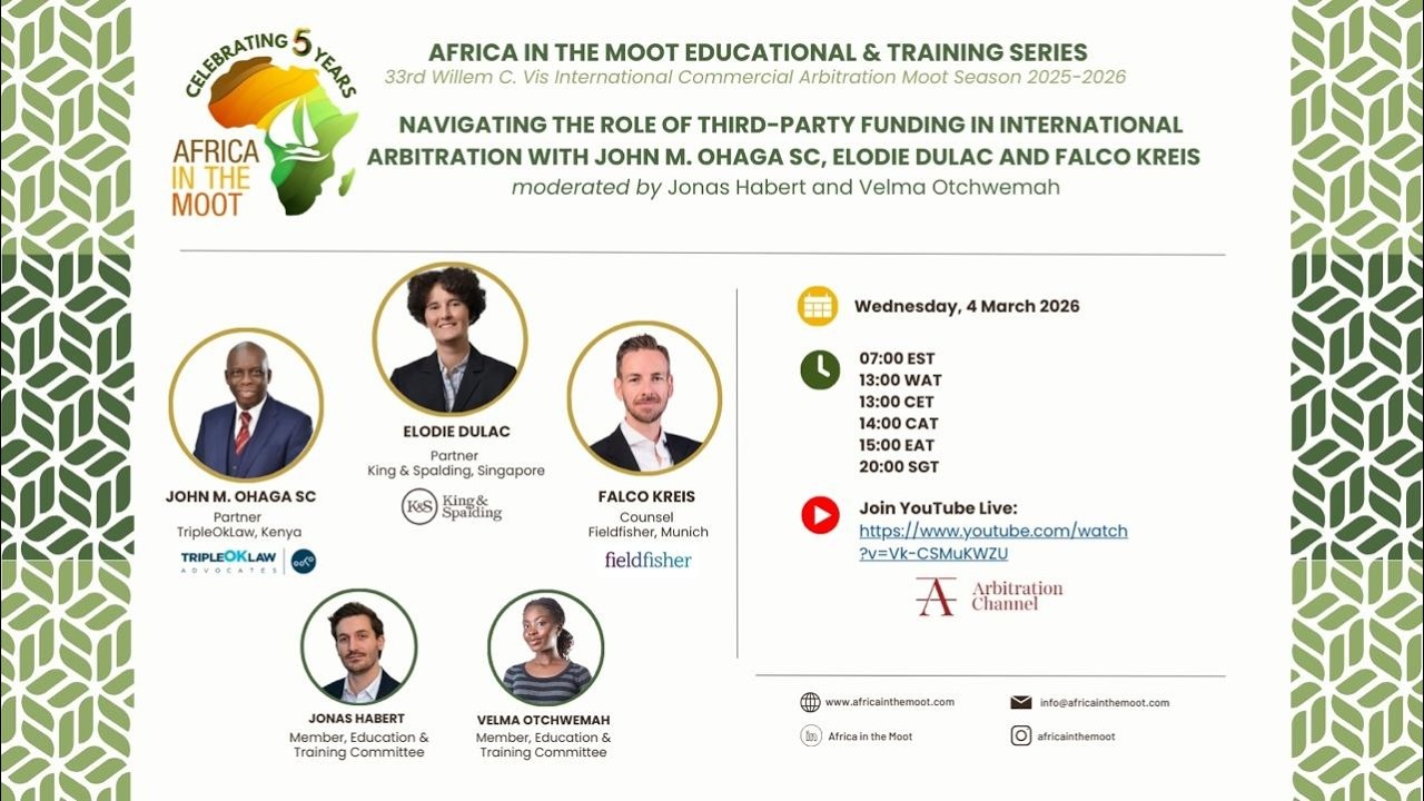 Africa in the Moot | Third Party Funding