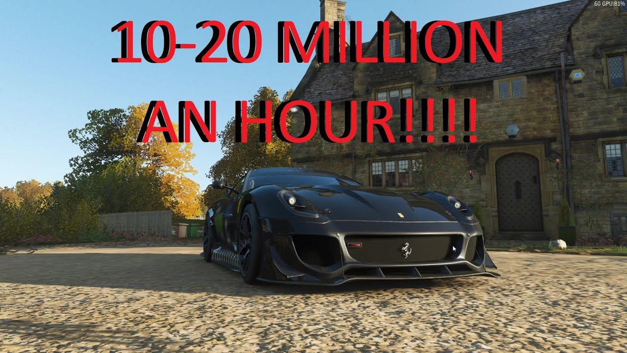 Making INSANE money from auction house in FH4!