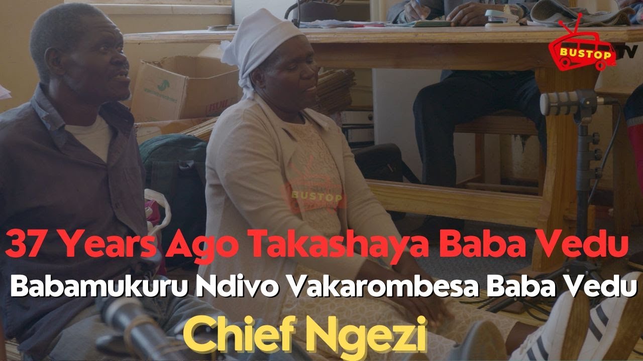 37 Years Ago Takashaya Baba Vedu,Babamukuru Ndivo Vakarombesa Baba Vedu | Chief Ngezi | Publicsphere