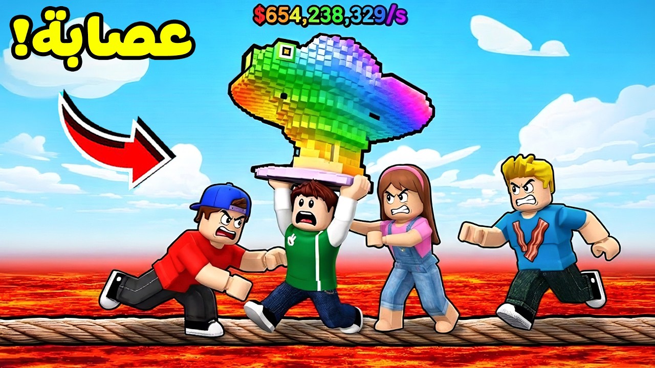 روبلوكس : تحدي مستحيل تكملها من اول دقيقة لعبة roblox !! 😱🫠