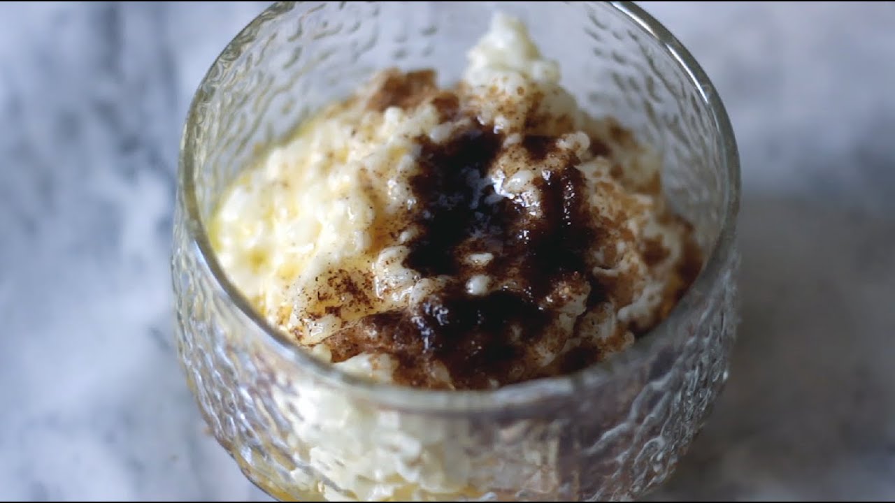 Traditional Danish rice pudding made simple! Scandinavian food recipe/ 5 ingredients only
