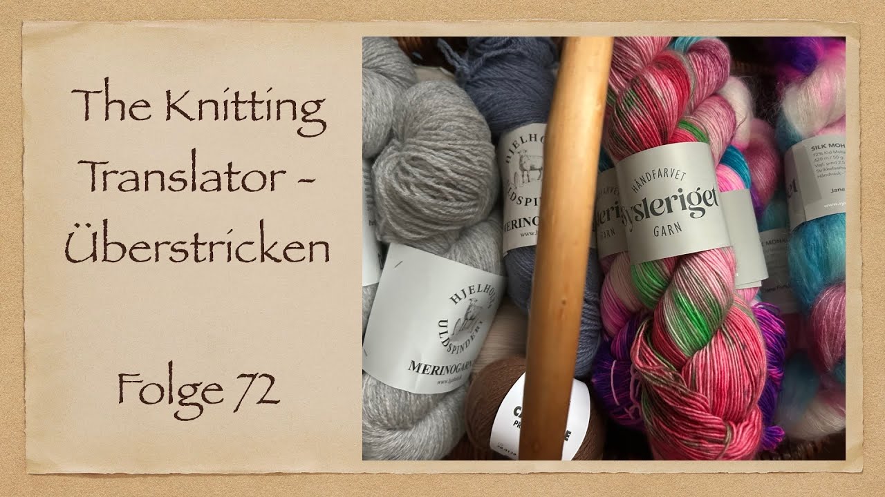 Überstricken #72 - Dänemark-Urlaub und Yarn Shopping in Aarhus