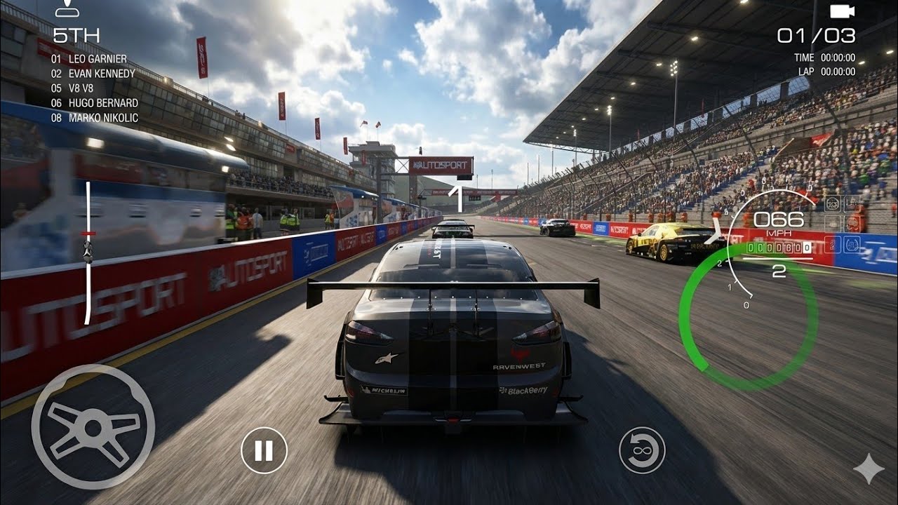 GRID Autosport Android | Ultra Graphics | 60FPS Gameplay Part -1