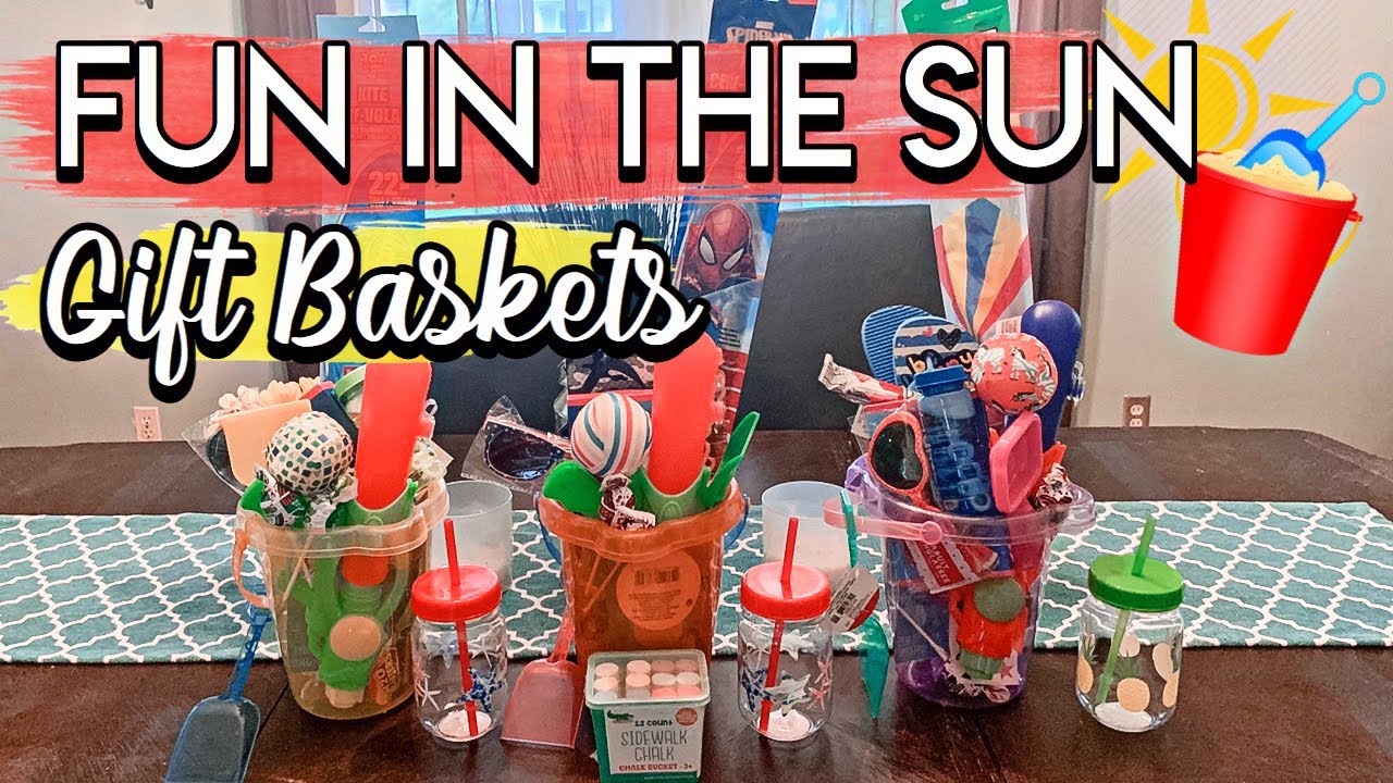 SUMMER FUN BUCKET | KID FRIENDLY ACTIVITY IDEAS | DIY GIFT BASKET IDEA