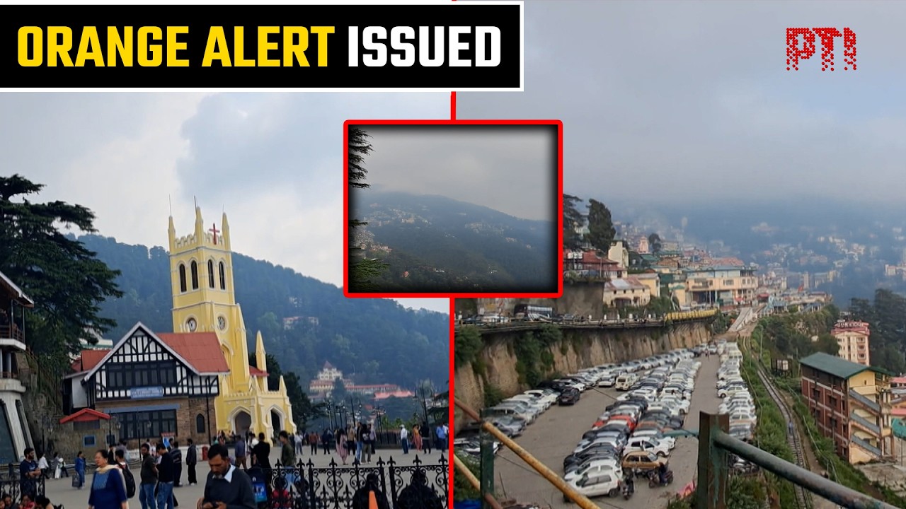 Orange alert issued in Himachal Pradesh amid forecast of rain, hailstorms and strong winds