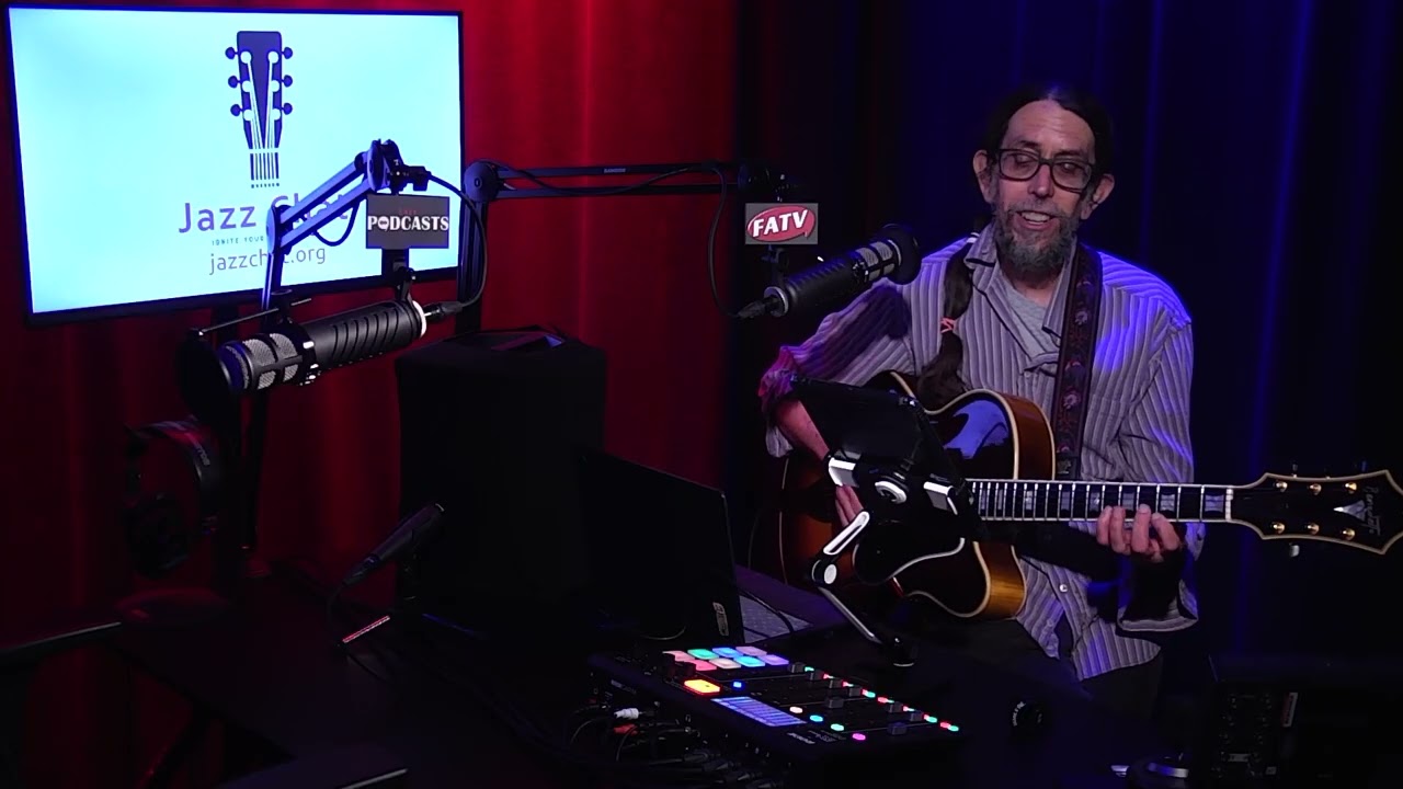 Jazz Chat 12 4 2025 O Holy Night & Greensleeves   Eddy on Guitar