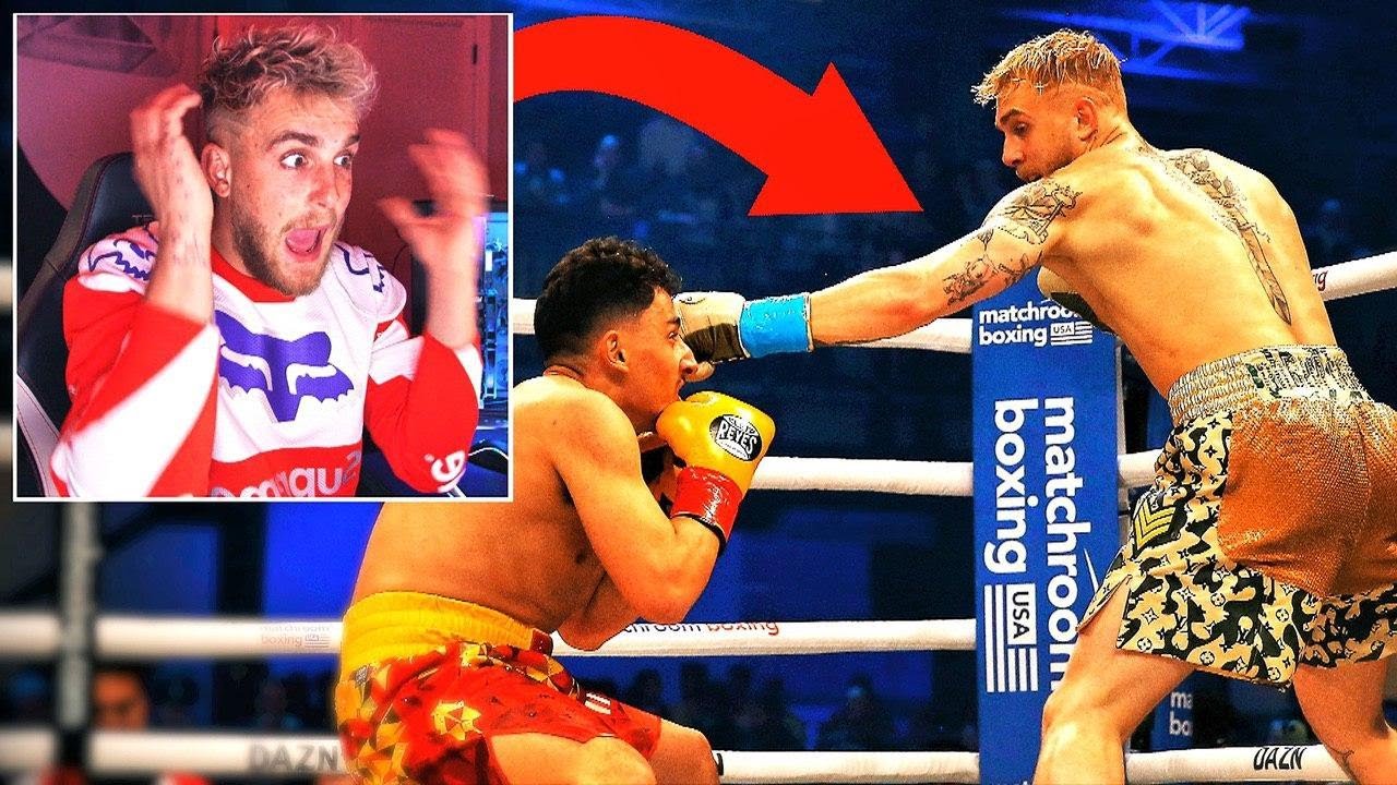 MY REACTION TO JAKE PAUL VS ANESONGIB
