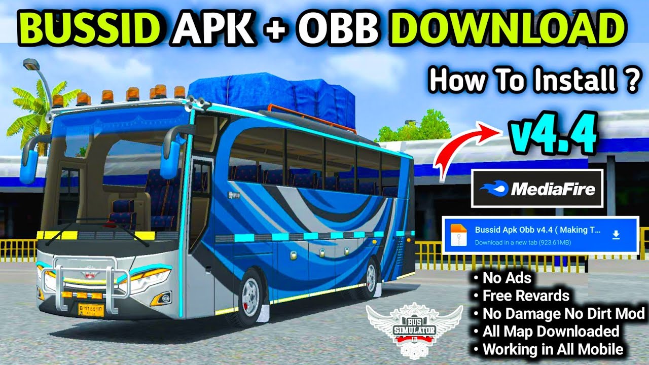 How to add APK+OBB in Bus Simulator Indonesia | v4.4 | Mod Apk Obb Bussid Instalation v4.4 | 2025