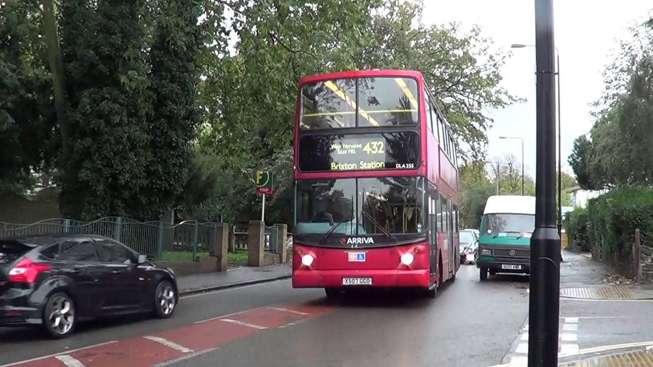 (HD) ALX400s on Tulse Hill - DAF DB250s and Volvo B7TLs on Routes 2, 415 and 432