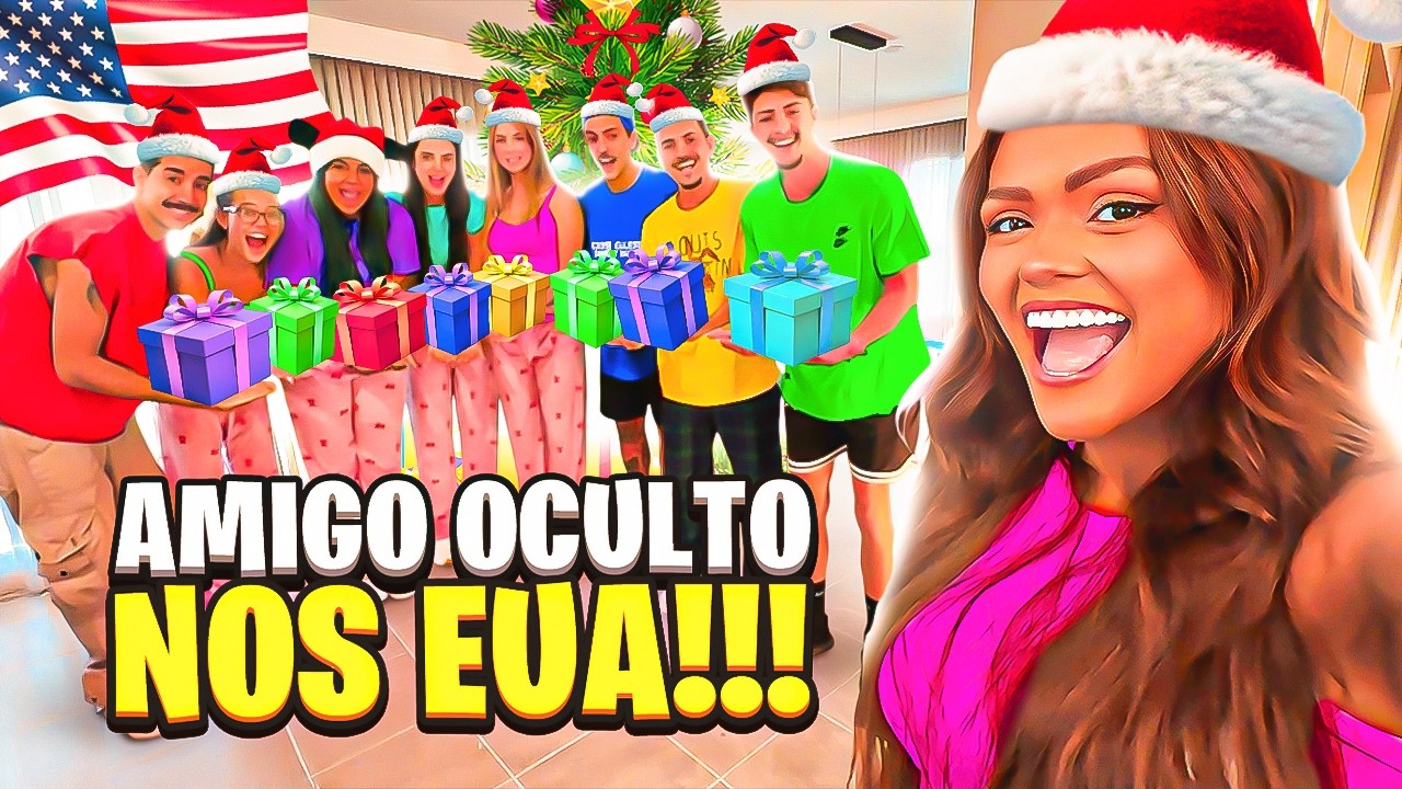 AMIGO OCULTO NOS EUA!!!